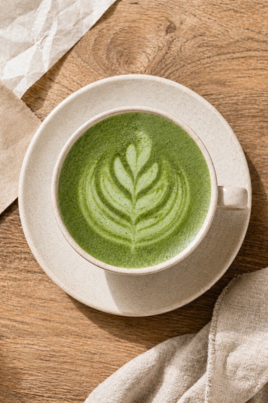 Matcha cappuccino