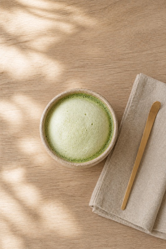 Matcha macchiato
