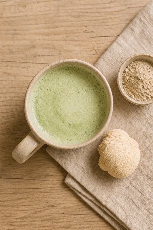 Mushroom matcha