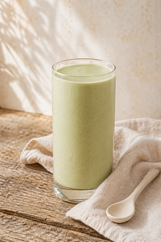Protein matcha shake